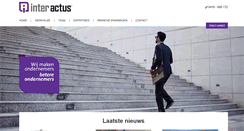 Desktop Screenshot of interactus.nl